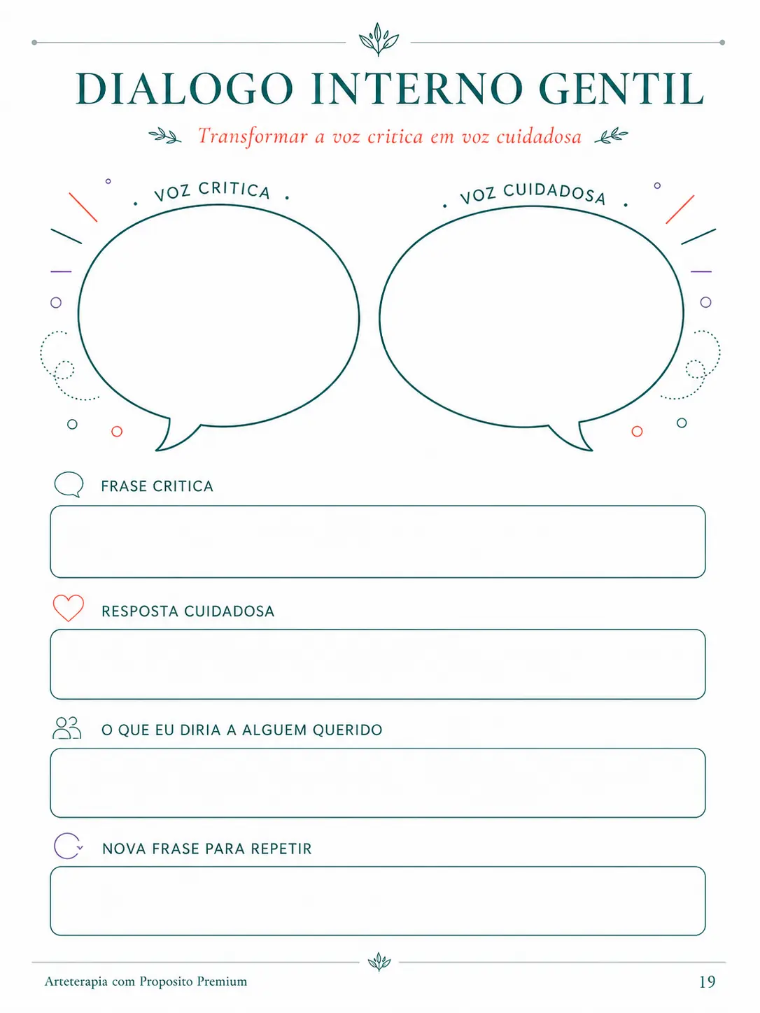 Técnica de arteterapia para imprimir